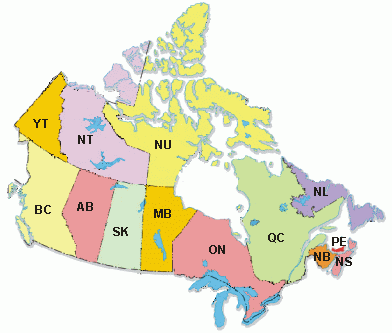 Canadian Map